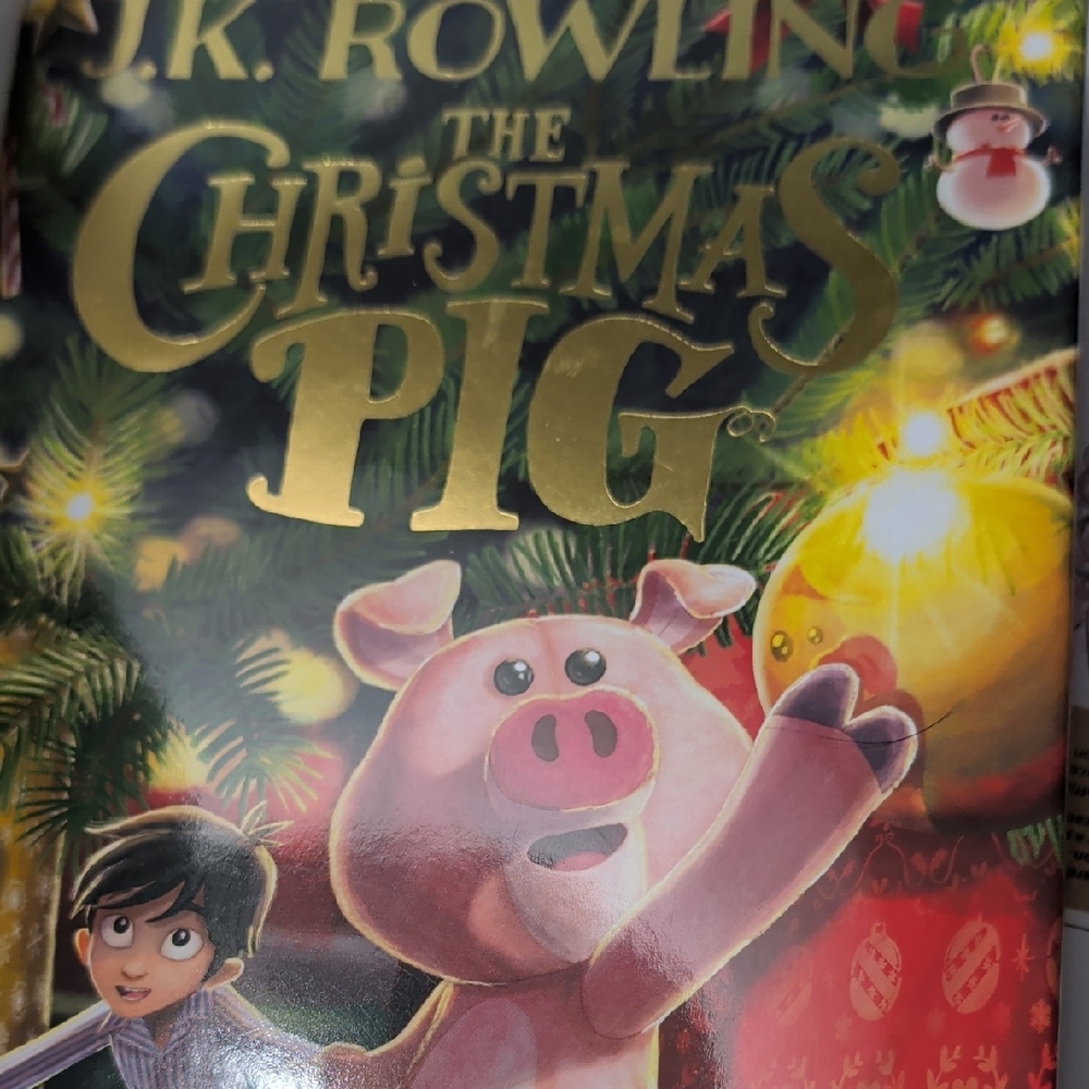 The Christmas Pig Book By jK Rowling Harry Potter
